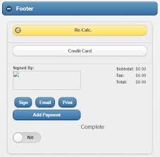 credit card in the routestar mobile app
