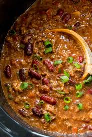 slow cooker beef chili recipe video