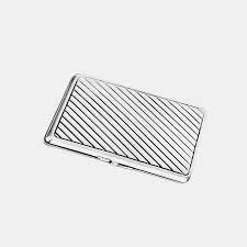 Get it as soon as tue, aug 17. Metal Business Card Holder Silver Plated Antorini