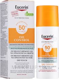 sun cream gel for oily and acne e