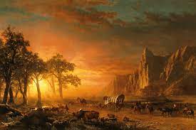 Emigrants Crossing the Plains | Albert Bierstadt Paintings
