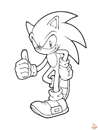 100 sonic the hedgehog coloring pages