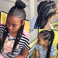 Section hair down the middle and. Pin By Thomas Crowne On Good Hair Hair Styles Braids For Kids Cool Braid Hairstyles