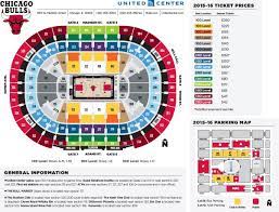 united center seating map united seat
