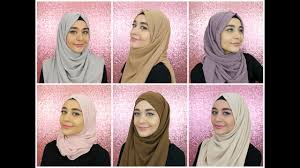 6 chiffon square hijab tutorials feat