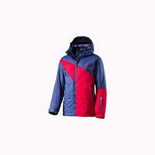 Childrens Etirel Ski Jacket Paloma Multicol Red Blue Multi