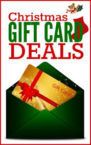 christmas gift card deals frugal