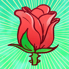 the movement behind the rose emoji that