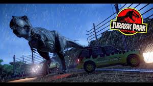 The story involves scientists visiting a safari amusement park of genetically engineered dinosaurs on an island over one weekend. 1993 Jurassic Park Nachbau Von Odiug83 Jurassic World Evolution Youtube