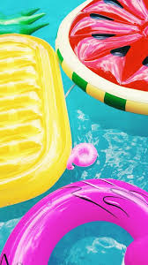 ✓[90+] Summer tumblr We Heart Cute Summer Pool Floaties Wallpaper - Android  / iPhone HD Wallpaper Background Download (png / jpg) (2022)