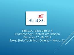 Skillsusa Texas District 4 Cosmetology Contest Information
