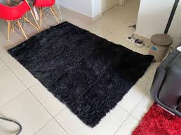 black carpet furniture home living