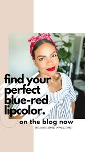 find your perfect blue red lipstick