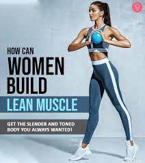 building muscle for women