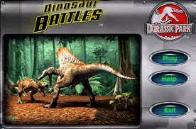 juric park dinosaur battles old