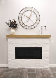 White Stone Fireplace Ideas