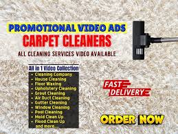 carpet cleaning video short ad for