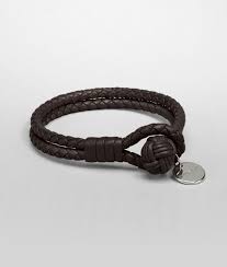 Bottega Veneta Ebano Intrecciato Nappa Bracelet