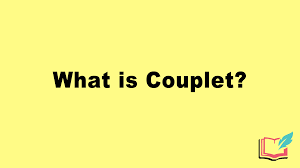 what is a couplet definition exles