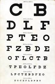 Genuine Printable Eye Chart Vision Test Eye Test Chart Print