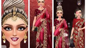 fun indian traditional bridal makeup