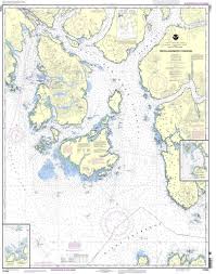 Noaa Nautical Chart 17434 Revillagigedo Channel Ryus Bay