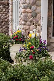 Spring Flower Container Garden Ideas