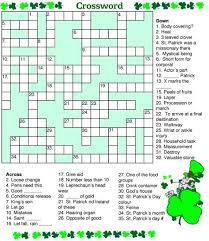 Patrick's day crossword puzzle and word search this crossword puzzle and word search would be a great classroom activity during the month of march, in celebration of st. St Patricks Day Puzzles Clashing Pride