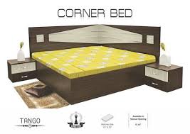 The spencer corner storage bed set is the perfect solution for small or shared spaces. Tango Corner Bed Size 6 X 6 5 Feet Strega Modular Furniture Private Limited Id 17411682448
