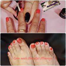gel toes and gel nails done at love