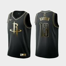But for rockets fans, retiring james harden's jersey is far down the list of priorities. James Harden 13 Houston Rockets Limited Gold Edition Men Jersey The Beard Black Ebay