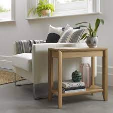 Bergen Oak Side Table Belgica Furniture