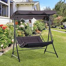 Outsunny 2 Seat Garden Swing Chair