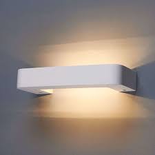 Modern Wall Lamp White Plaster Isra