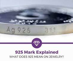 what does 925 mean on jewelry