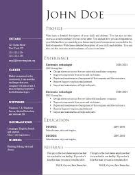 Available in multiple file formats like word, photoshop, illustrator and indesign. Resume Templates Resume Template Open Office Resume Templates Bebccc76 Resumesample Resumefor Resume Maitrise De Soi Films Complets Gratuits