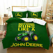 John Deere Duvet Cover With Pillowcases