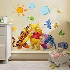winnie the pooh nursery room wall decal
