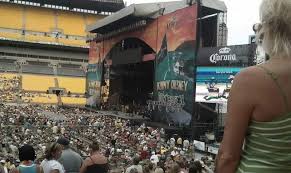 Heinz Field Section 134 Row Y Seat 3 Kenny Chesney Tour