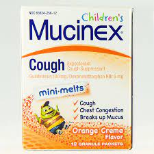 mucinex cough for kids mini melts