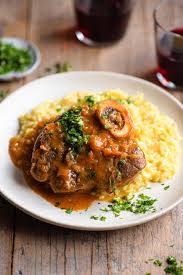 Osso buco can be served with risotto, polenta or even mashed potatoes. Ossobuco Milanese Braised Veal Shanks Inside The Rustic Kitchen