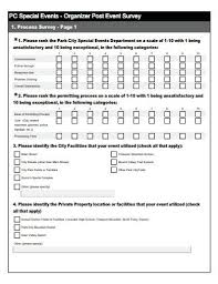 10 post event survey templates in pdf