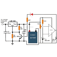 It is powered by 220v or 120v ac mains, for another voltage the circuit component values can be recalculated using the online. To 5110 Battery Charger Circuit Diagram Moreover 6 12 Volt Battery Charger Schematic Wiring