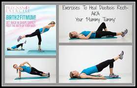 diastasis recti exercises exercises to