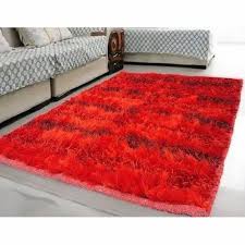 red polyester carpets normal wash