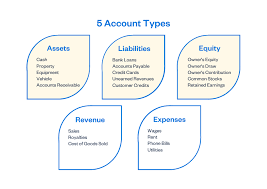 chart of accounts definition types