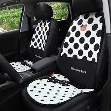 Car Seat Covers Cartoon Polka Dot Bear