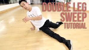 how to breakdance double leg flow