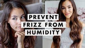 prevent frizzy hair from humidity