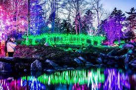 walk gardens aglow in maine for an